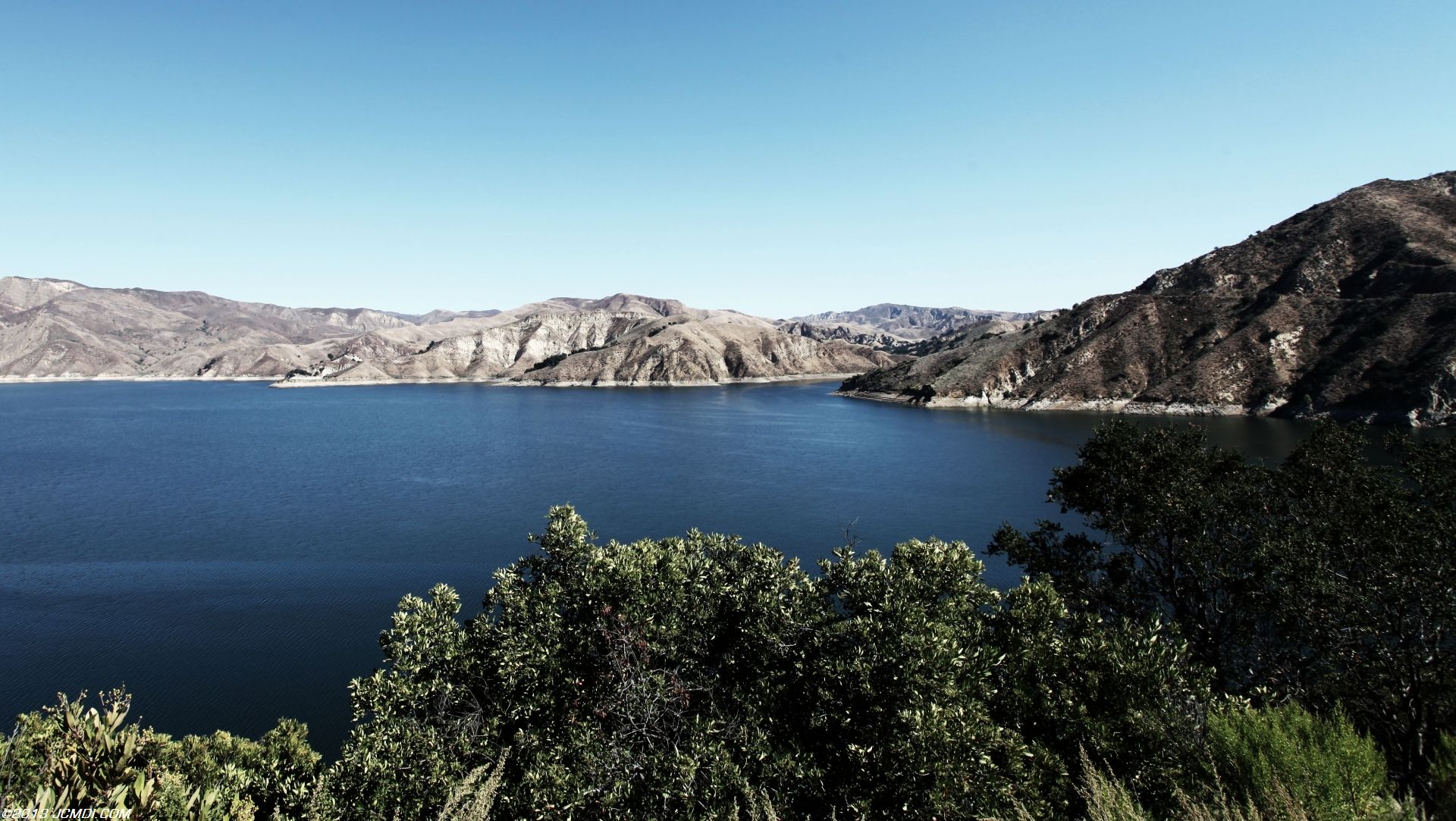 Piru Lake wide angle 11/17/2011